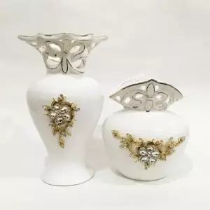 조화화병 브로치 화병 1107 세트