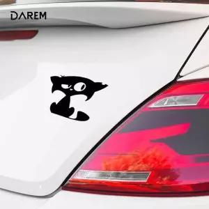 [콩심팥심]DIY 차량용 주유구 스티커 난몰라 자동차 캣 다름S