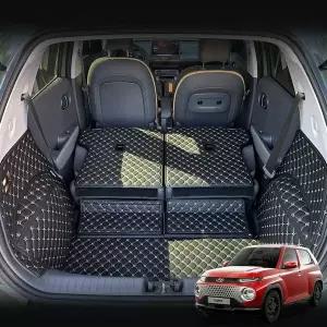 [콩심팥심]가죽 퀼팅 풀커버 트렁크매트 캐스퍼 가솔린 풀세트