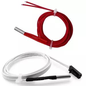 1Pcs Prusa MK3s 서미스터 및 히터 카트리지 24V 40W 핫엔드 호환 I3 3D 프린터