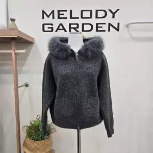 [멜로디가든]퍼 탈부착 후드가디건 M25WBC114_SH