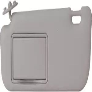 운전석 왼쪽 선바이저 토요타 코롤라 2014 2015 2016 2017 2018 교체용 선쉐이드 7432002B50B0 그레이 1419