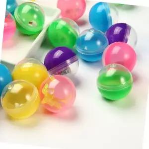 35mm 투명 컬러 구형 추첨 캡슐 볼 이벤트 행사 경품 게임 파티 행운 뽑기