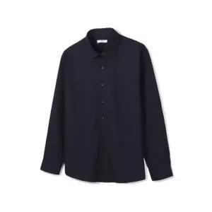 [노티그] 뱀부폴리혼방 솔리드 셔츠 컴포트슬림핏 네이비_OKA2SHDL204N1