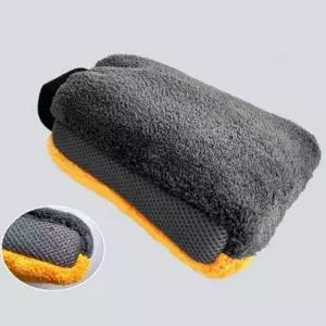 [콩심팥심]세차 세척 장갑 자동차 손거품 타올