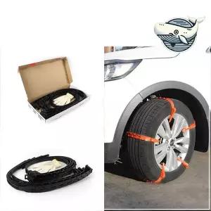 편리한 겨울용 스노우체인 벨트형 타이어 체인