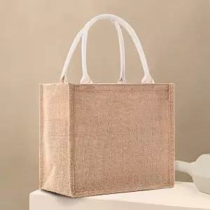 [라일리] Rly 린넨 캔버스백 대형 린넨가방 천가방 공간 활용