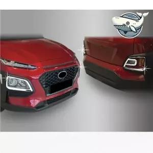 [골드스마일]코나 안개등 몰딩 4개 스타일리시 자동차