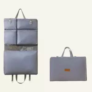 [라일리] Rly 여행용 옷 정리 6단 포켓 보조가방 그레이 보스