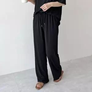 [라일리여성의류] Rly 허리밴딩 빅사이즈 밴딩 여성바지 밴딩바지 배기바