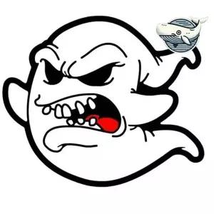 [콩심팥심]자동차용 오토바이 리플렉터 스티커 고스트