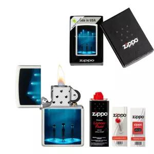 기름라이터 클래식 Glow 야광 외계인 49487++심지+부싯돌 [BYW76429]