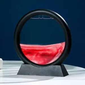 슬로우모래멍샌드아트액자(블랙레드)모래액자