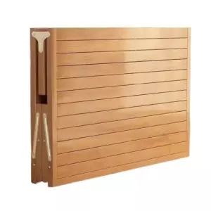 편상 야외평상 원목 간이 접이식 침대 프레임 S. 브라운 좁은 조각 60x195CM