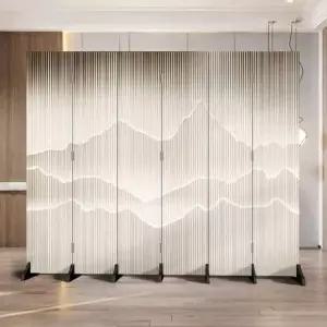 인테리어 파티션 6단03 원목 공간 음식점 우드