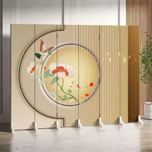 인테리어 파티션 6단20 휴게실 음식점 원목 나무