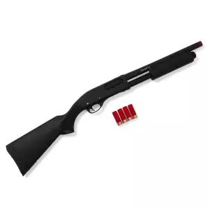 건덕스 알파킹 R1 AKA M870 탄피배출 샷건 수정탄 너프건 장난감 총