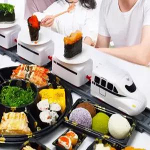 스시인 초밥 레일 기차 전동 회전초밥기차