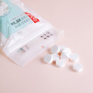 코인티슈100개입/동전물티슈 압축물티슈 휴대용 티슈 미술놀이