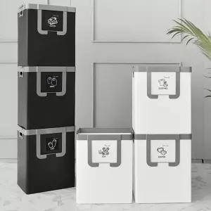 3단 재활용품 분리수거함 나눔이/정리함쓰레기통수납