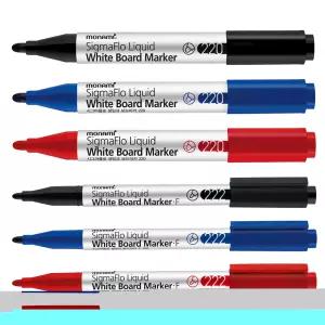 모나미 생잉크 보드마카 12자루 220 F 222 시그마플로 화이트보드 마카