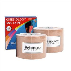 튼튼한 고급형 근육 테이프 5x5cm 2롤 키네시올로지 무릎손목 키네시오 테이프 헬스 스포츠 테이핑