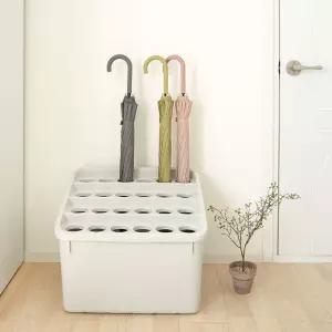 비스토어 모던 대용량 우산꽂이 카페 업소용 우산보관함 24구 5color