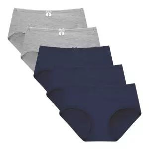 아이엠속옷 데일리 삼각 면팬티 5p 부드러운 순면 여성 빅사이즈 팬티