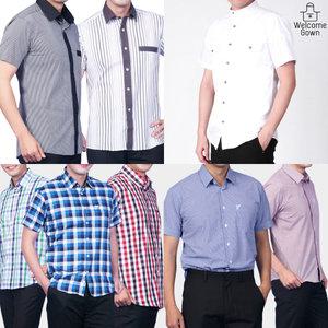 반팔 셔츠 모음 남성 남방 체크 줄무늬 와이셔츠 데일리