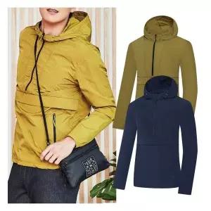 [콜핑] 나가르 KRJ6248U 바람막이 아노락 후드 경량 반집업 캐주얼 여성 등산 자켓