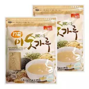 청은 17곡 미숫가루 1kg 2개
