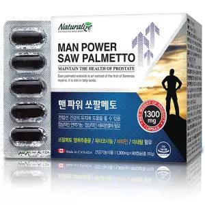 맨파워 쏘팔메토 1300 x 90C 전립선 지구력 /10중기능