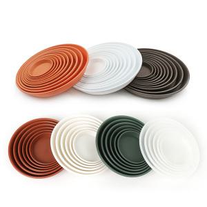 갑조네 원형화분받침 인테리어 플라스틱 화분받침대