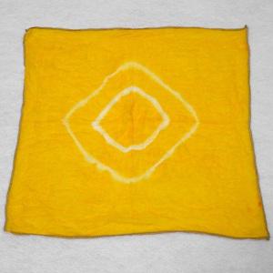 손수건 천연염색(치자) (10인세트)