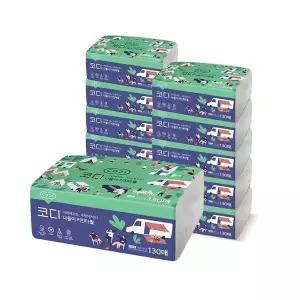 코디 나들이 키친타올 130매 10팩