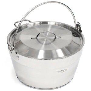 [키친아트] 스텐 IH인덕션 잼팟30cm 9리터(뚜껑포함)