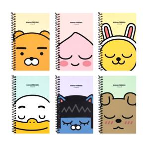 카카오프렌즈 수첩 5권 세트