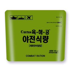 야전식량 (제육맛비빔밥) 100g / 비상 전투식량