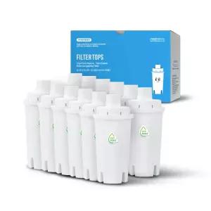 [호환] 브리타 클래식 필터 호환 탑스클래식 석회제거 정수 필터 12개 세트