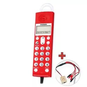 맥슨 선로 검사 테스터기 시험용 유선 전화기 MS-007 Phone Tester