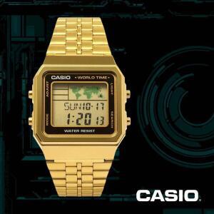 카시오 A500WGA-1 공용 메탈 빈티지 디지털 손목시계