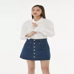 [LAP] AP1WB265 프릴 소매 셔츠 블라우스