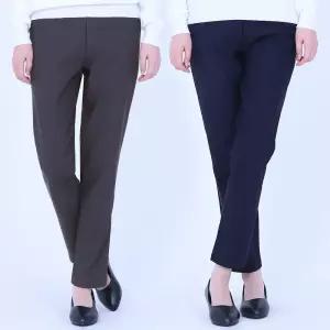 봄 가을 등산바지 스판 쿨맥스 편한 아웃도어 중년 엄마바지