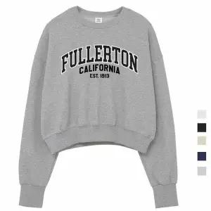 [하프클럽/폴앤폴]플러턴 크롭 맨투맨 5컬러