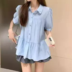 KARRA (77까지)더블셔링블라우스_A4M0496