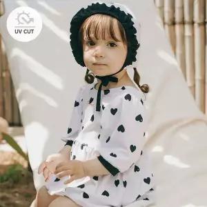 [보리보리/해피프린스]리오 아기 원피스 수영복 세트