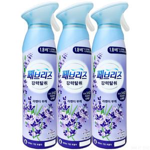 페브리즈 에어 라벤더 부케 165g 3개
