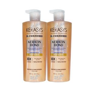 케라시스 어드밴스드 케라틴 본드 딥 리페어 트리트먼트 600ml x2개