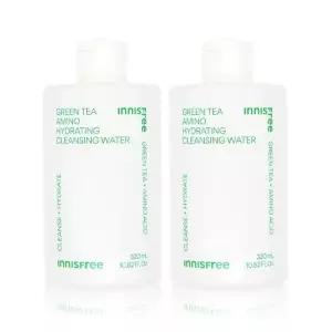 [이니스프리] 그린티 아미노 수분 클렌징 워터 320mL 2개