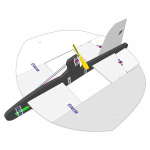 가오리 전동글라이더 EDU-10607 / 체험학습키트 교육완구 과학완구